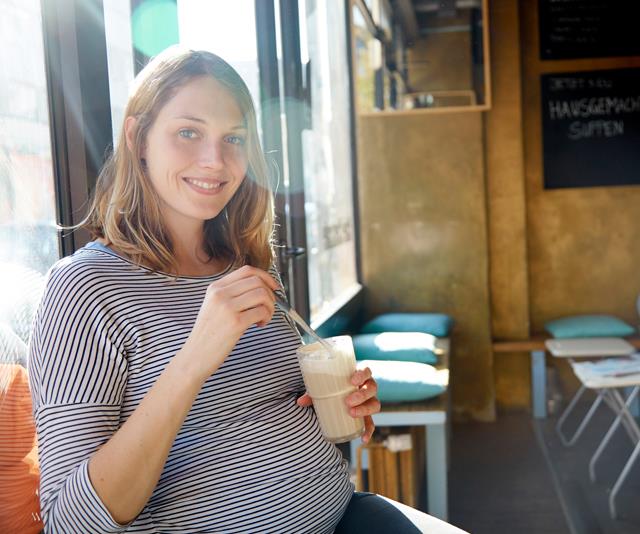 Limit your caffeine intake when pregnant
