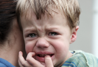 Toddler fears and phobias