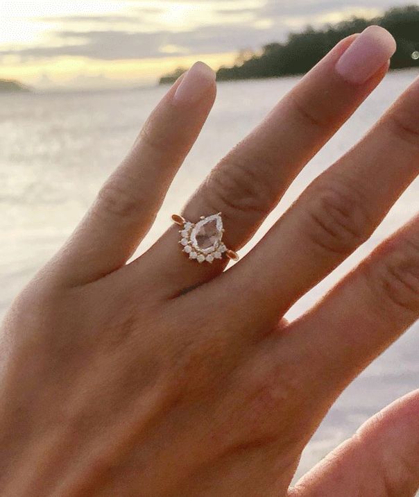 Laura Byrne engagement ring