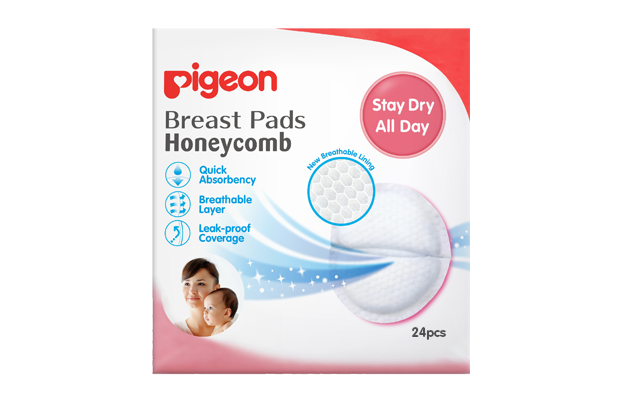 Pigeon Honeycomb Breast Pads 24s