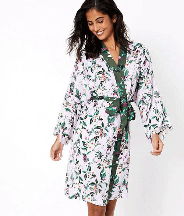 Marks and Spencer silk robe