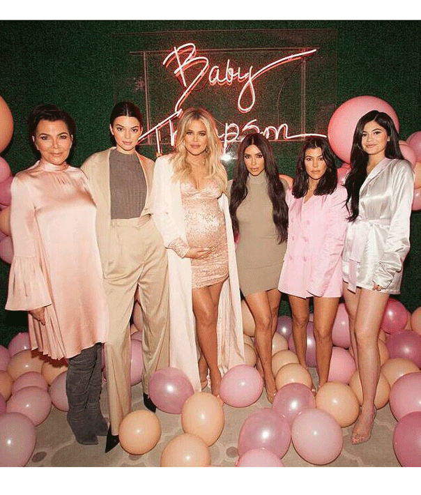 Khloe Kardashian baby shower, Jenners
