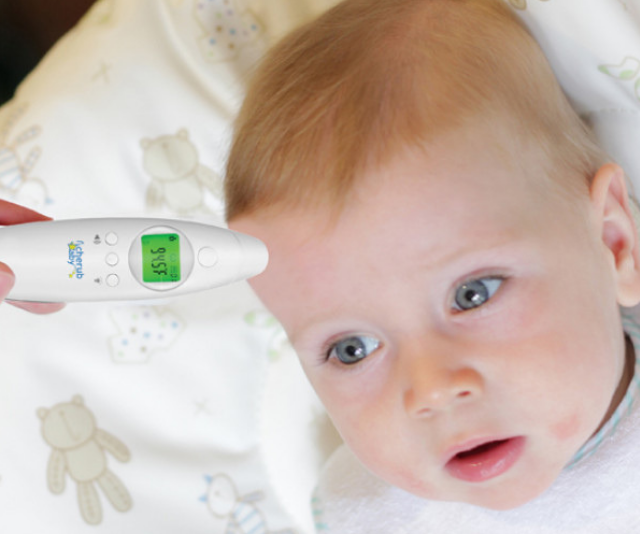 The Cherub Baby 4-in-1 Infared Digital Ear and Forehead Thermometer
