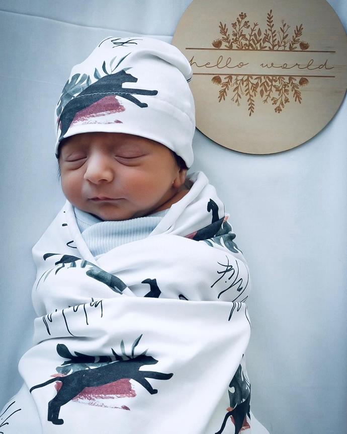 Gogglebox baby Malik Fahd