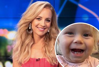 Carrie Bickmore shares adorable video of her toddler’s first words and shows how to teach your child to talk