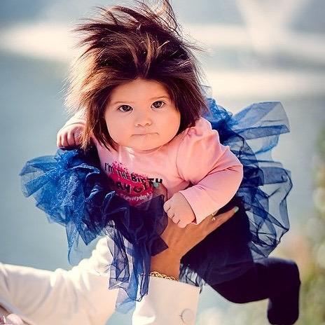 Why this adorable baby with 'Rapunzel' hair is going viral | Bounty Parents
