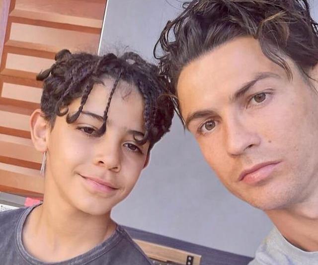 Cristiano Ronaldo's son turns 10 and scores a goal against dad| Bounty