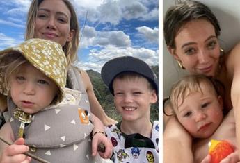 Hilary Duff is getting better at saying ‘no’ to her kids and says the days in isolation are ‘never-endingly long’