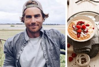 MasterChef Hayden Quinn shares his Dairy Free Lamington Porridge recipe and it is breakfast goals