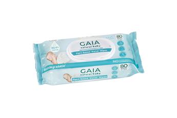 GAIA Natural Baby Plant-Based Water Wipes 80pk