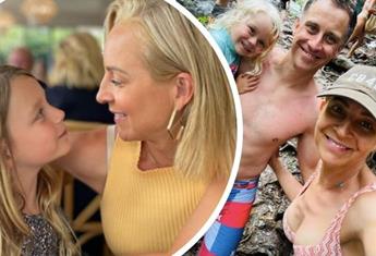 Carrie Bickmore shares the highs and lows of parenting through sweet family photos