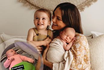 Laura Byrne’s parenting hack for keeping a baby settled is pure genius!