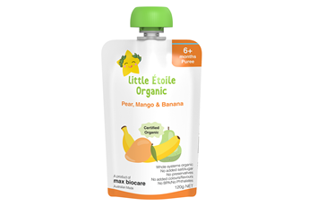 Little Étoile Organic Pear, Mango & Banana