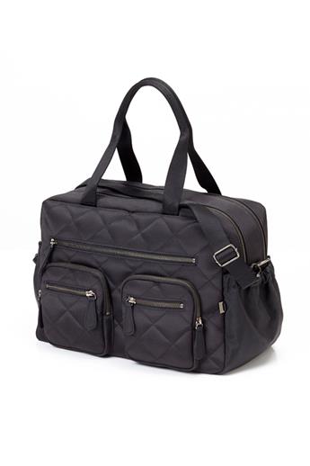 Carry All Nappy Bag – Black Diamond Quilt