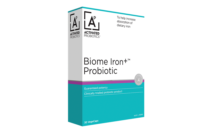 Activated Probiotics Biome Iron+