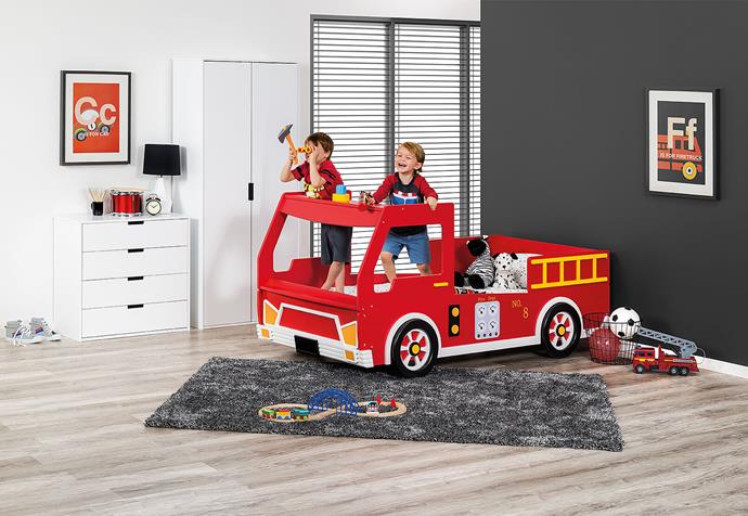 Freddy Fire Engine novelty bed