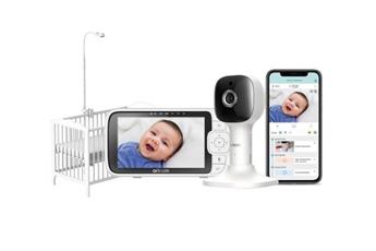 Oricom OBH650P 5” Smart HD Nursery Pal Skyview Baby Monitor With Cot Stand