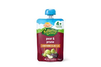 Rafferty’s Garden Pear & Prune 4+ Months Pouch