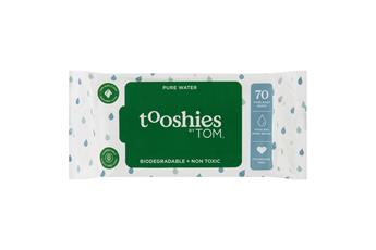 tooshies Pure Water Baby Wipes