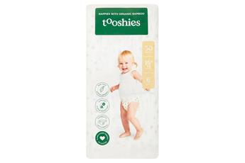 tooshies Nappies with Organic Bamboo, Junior Size 6 (16+kg)