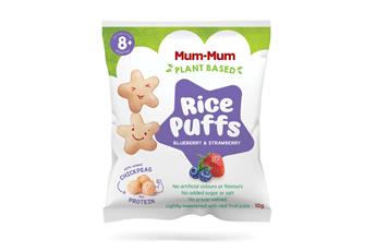 Baby Mum Mum Plant Based Rice Puffs