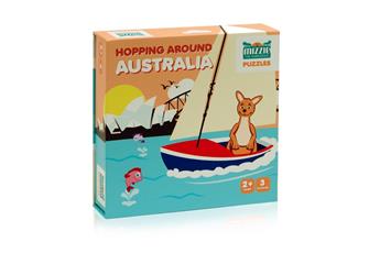 Mizzie The Kangaroo Mizzie Puzzle Box Set – Hopping Around Australia