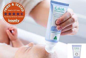 TRIAL TEAM: Bounty Parents have their say on GAIA Natural Baby Cradle Cap Lotion