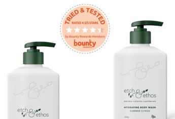 TRIAL TEAM: Bounty Parents have their say on etch & ethos Hydrating Body Wash